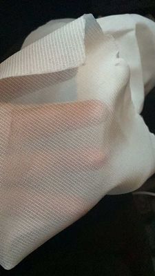 100% Polyester Cp66 Mesh Fabric για ένδυση Fusing Interfacing Interlinings Linings