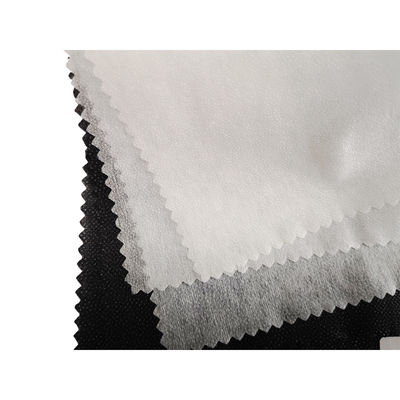 150cm πλάτος GAOXIN Micro Dot Nonwoven Fusible Interlining PA/PES Coating Περιλαμβάνεται