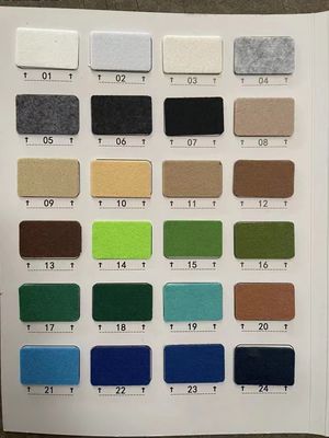 Χρωματιστά χριστουγεννιάτικα δέντρα DIY Φίλτου μη υφασμένο ύφασμα σε 1mm-5mm πάχος με Spunlace