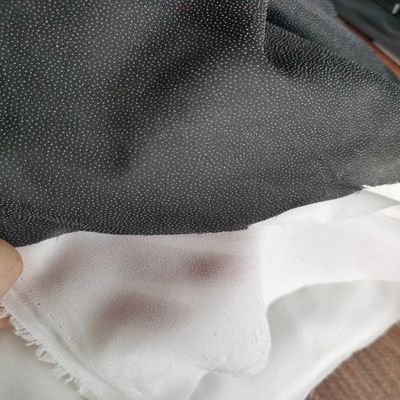 Υφασματικές ενδυμασίες Fusing Interlinings Linings GAOXIN Fusible Woven Polyester 40gsm /-2g Custom Width