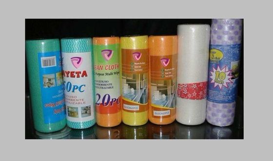 7 ημέρες Υποστήριξη παραγγελίας δείγματος Ξαναχρησιμοποιήσιμα μη υφασμένα πετσέτες καθαρισμού κουζίνας με ξύλινο χαρτί