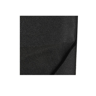 Υφαντικό μαύρο 100% πολυεστέρα Tricot Warp πλεκτό σύνδεσμο ύφασμα