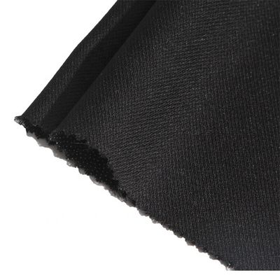 45G Polyester Tricot υφάσματα Plain Weave Dot Fusing Woven Fusible Interlining