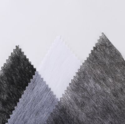 Προσαρμοσμένο πλάτος GAOXIN 100% Polyester Hot Melt Adhesive Lining Μη υφασμένο ενδιάμεσο στρώμα